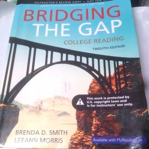 A college reading textbook in good condition if any questions please ask